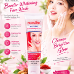 FLORAINE Natural Booster Whitening Face Wash (100ml)